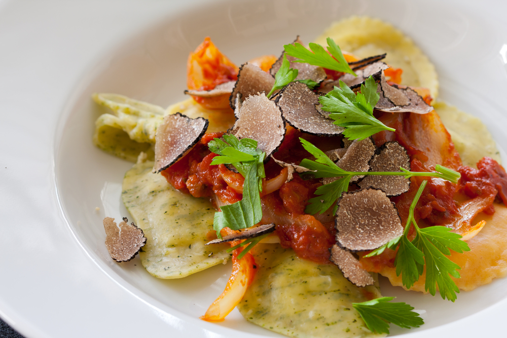 Szarvasgombás Ravioli